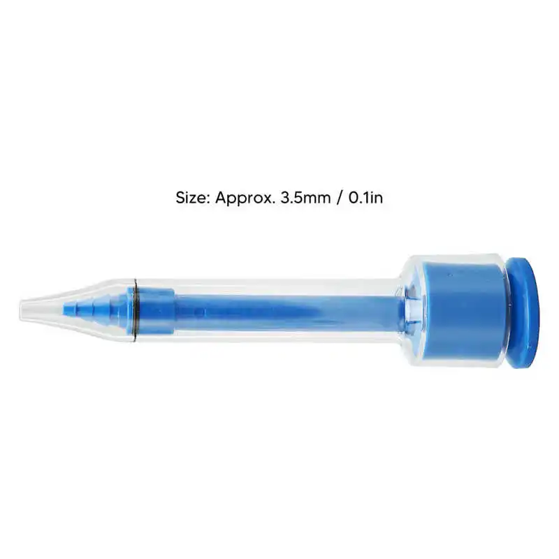 Ear Impressions Taking Earmold Injector Professional PP Ear Prints Syringe Sampling Tool 3.5mm Earmold Syringe Ear Care Tool