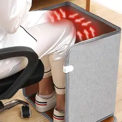 Winter Cushion Folding Heater Portable Adjustable Thermostat Foot Warmer For Home Office Electric Heated Warm Feet