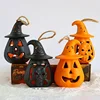Double Side Pumpkin Skull Night Light Lamp Changing LED Nightlight Room Decor Table Desk Lamps Halloween Gifts for Kids Boys 2
