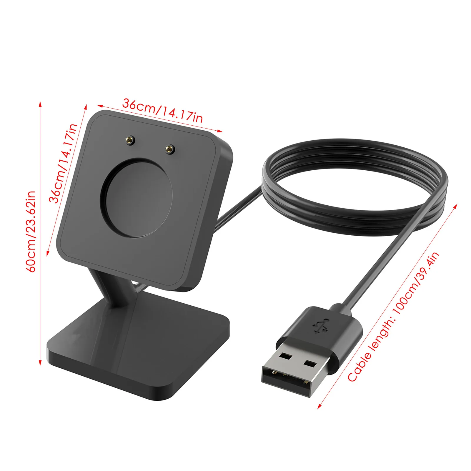 Huawei Watch Fit 2  Ʈ ġ ũ ,  USB  ̺ 100cm USB  ̺ ׳ƽ  ũ