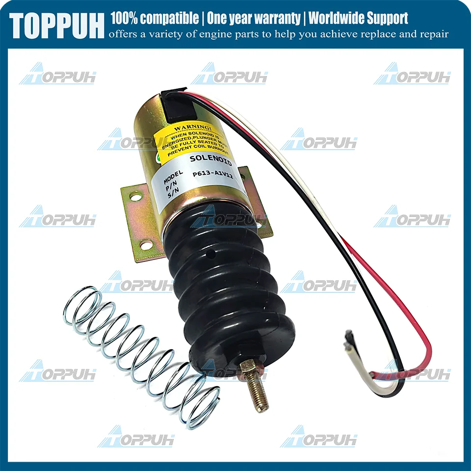 

12V Pull Solenoid P613-A1V12 Trombetta for Engine Throttle Continuous Duty 2001ES-12E2U1