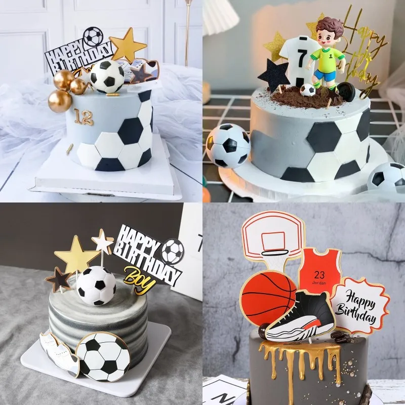 Décoration de fête d'anniversaire à thème Pixel Games, bannière d' anniversaire, garniture de gâteau, ballon, ornement en spirale, fournitures  de fête - AliExpress