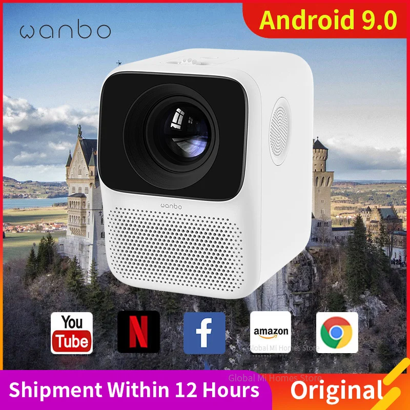 Proyector Xiaomi Wanbo T2 Max Mini Android Versión Global 1080p Xiaomi Wanbo  T2MAX