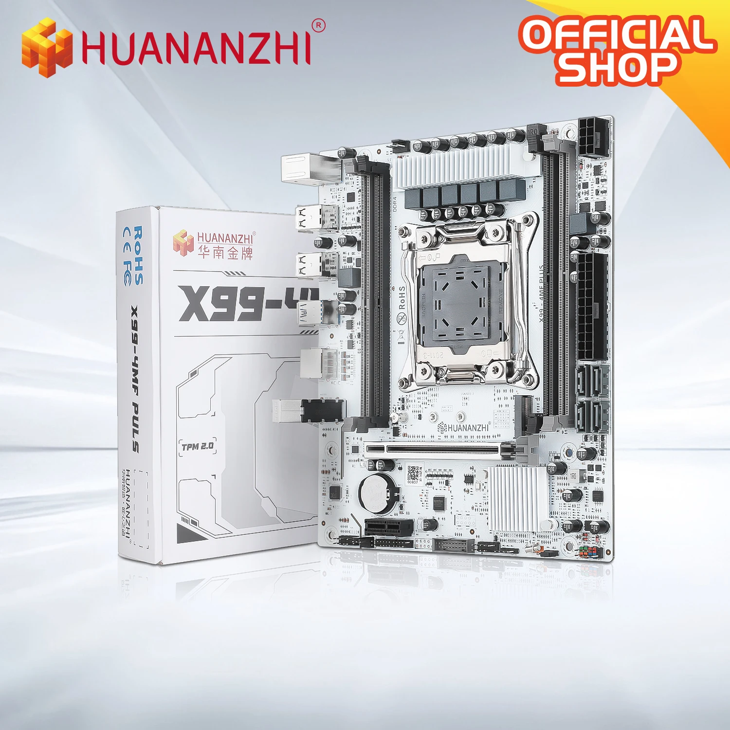 HUANANZHI X99 4MF Plus LGA 2011-3 Xeon DDR4 carte mère - Image 2