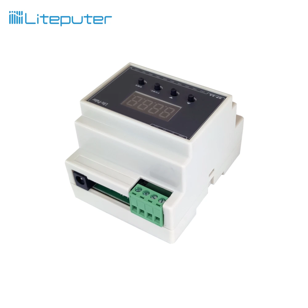 DC 12V 1A 8 channels analog to DMX converter