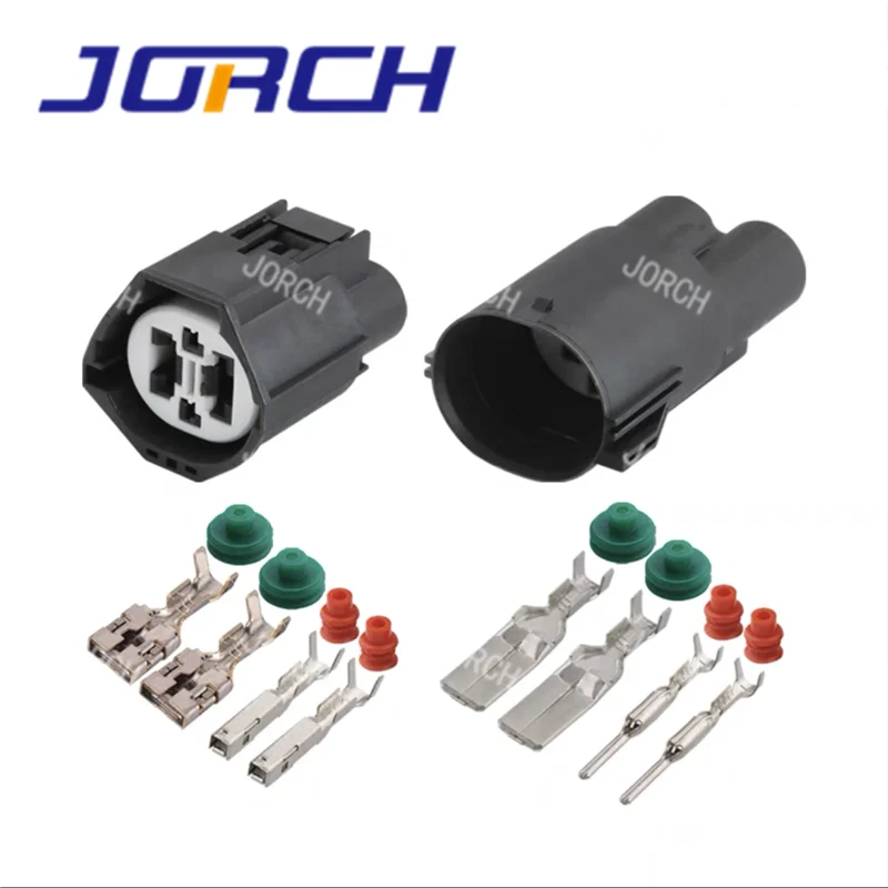 Conector Impermeável Fêmea Masculino da Tomada do fã do Radiador do Ventilador Elétrico de Pinos 72828497-90 72839497-90