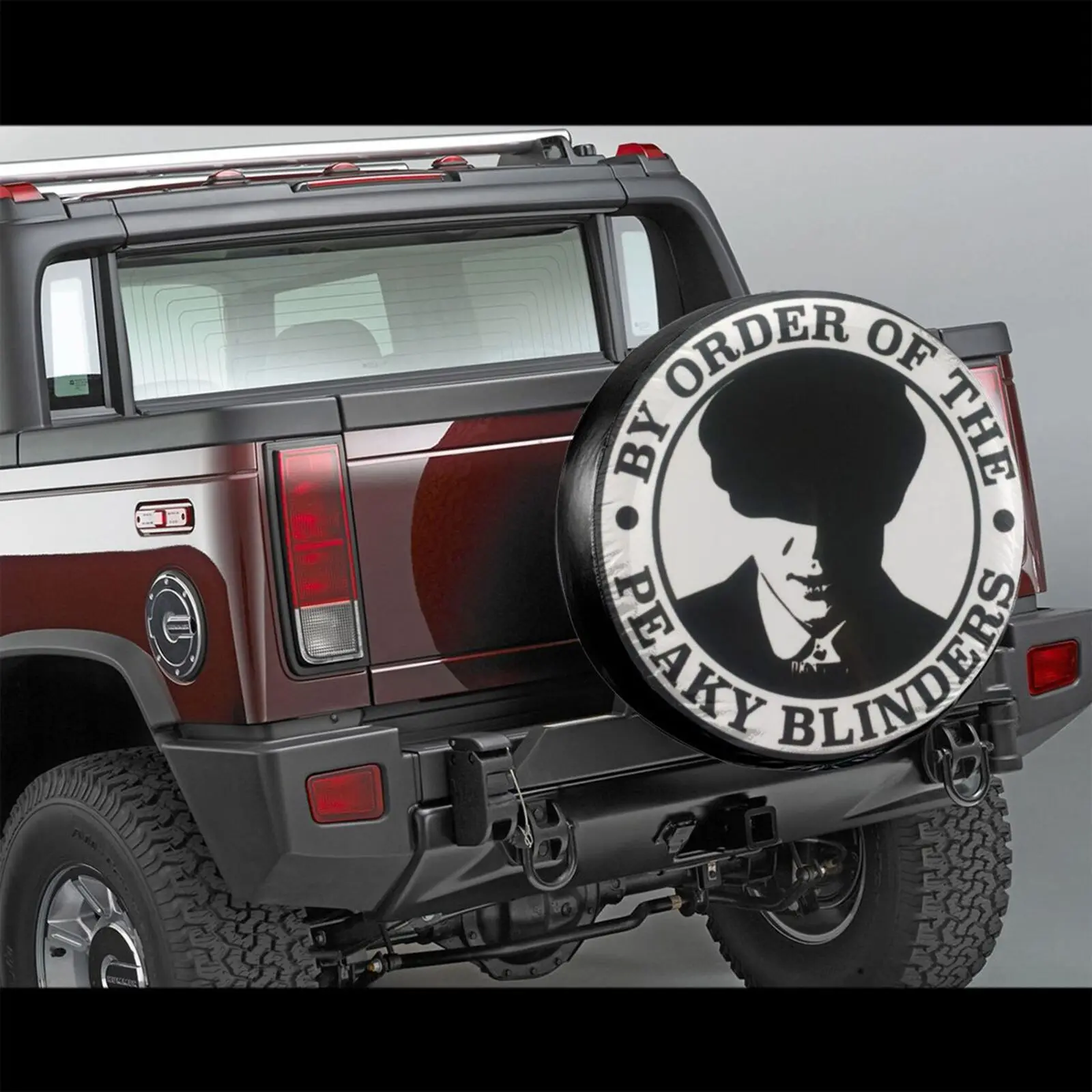 

Peaky Blinders Design Tire Accessories Polyester Car Wheel Cover 16 Inch Spare Tire Cover Car Products
