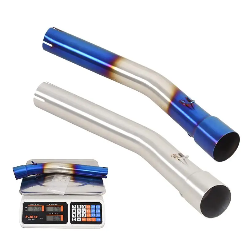 Per Yamaha Tenere 700 2019-2023 700 Rally Edition 2020-2023 Scarico Moto Mid Connect Link Pipe Slip On Acciaio Inossidabile