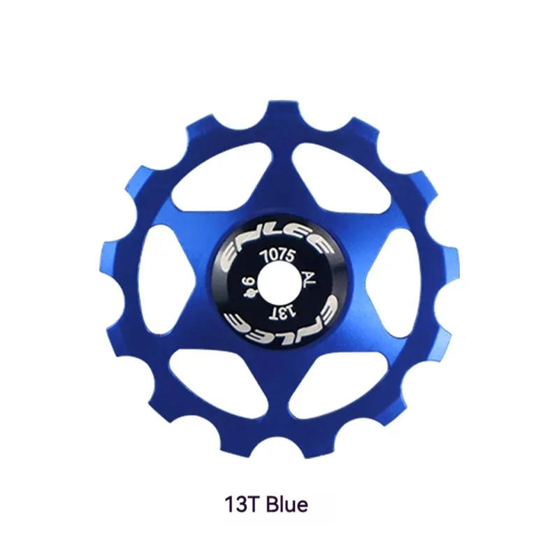 Vibrant Aluminum Alloy Bicycle Rear Derailleur Guide Wheel with Ceramic Bearings