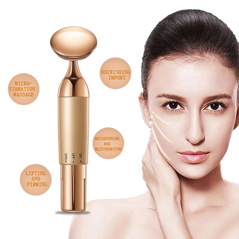 Eye Face Massager Electric Vibration Anti-aging Anti-wrinkle Promote Nutrition Puffiness Removal For Fatigue | Красота и здоровье