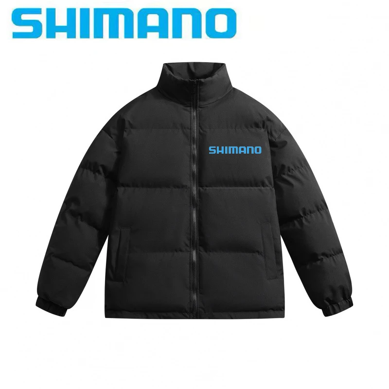 SHIMANO Men's Goose Down Jacket , Winter Fishing Suit, Warm, Snow Skiing, Mountain Climbing, Hunting Sportswear