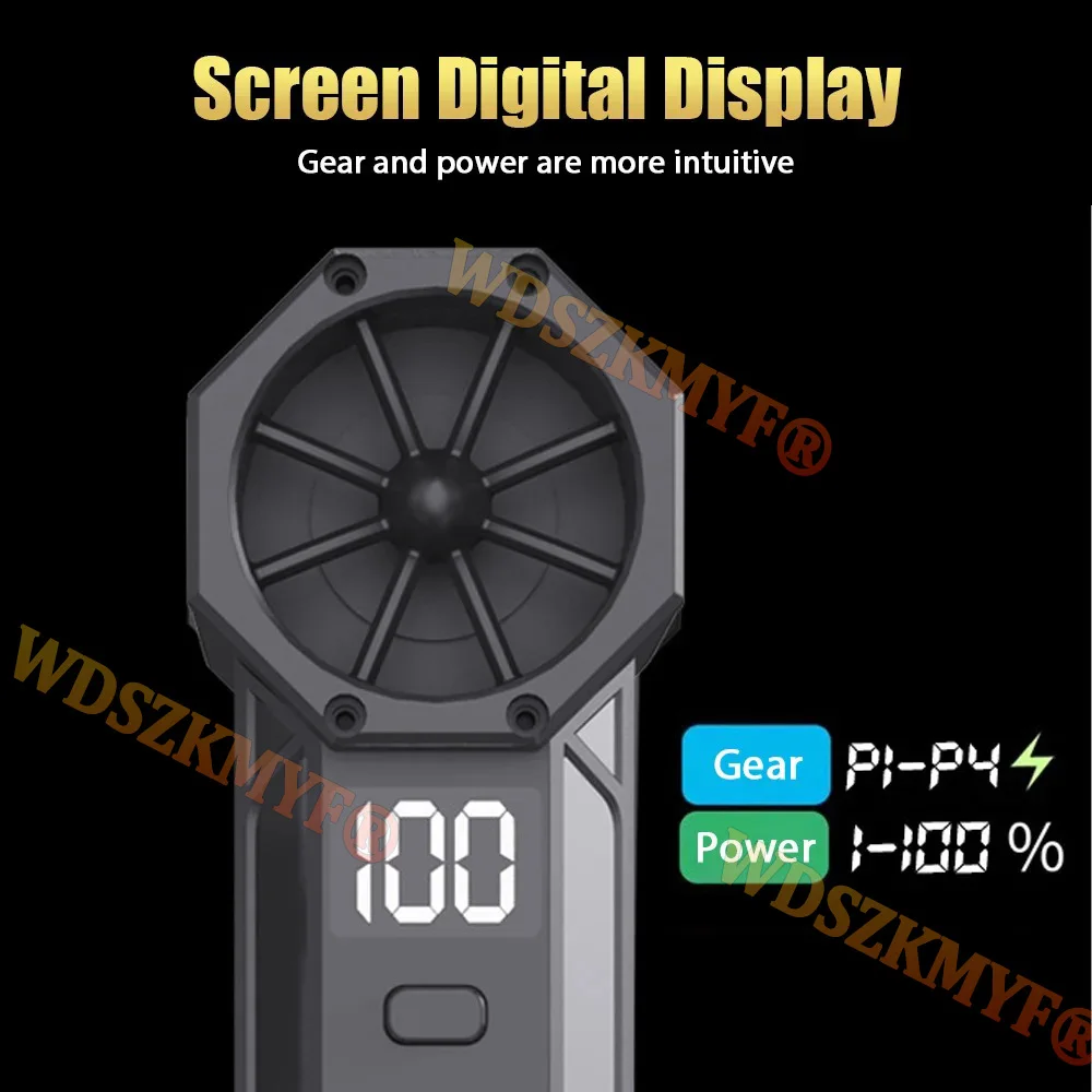 130000RPM Brushless Motor Electric Air Blower High-Speed Turbo Jet Fan Rechargeable Powerful Air Duster Nozzle Cleaning Kits