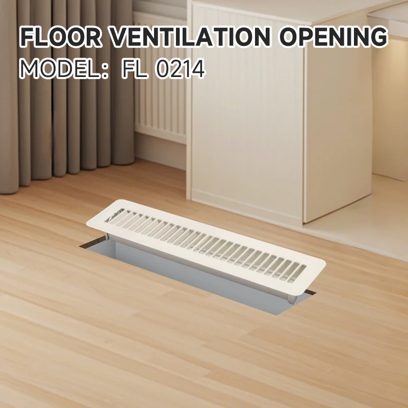 ช่องระบายอากาศแบบตั้งพื้น 2x14 นิ้ว, ช่องระบายอากาศสำหรับเครื่องปรับอากาศแบบตั้งพื้น, วัสดุทนทาน, เหมาะสำหรับใช้ทั้งในบ้านและสำนักงาน 1