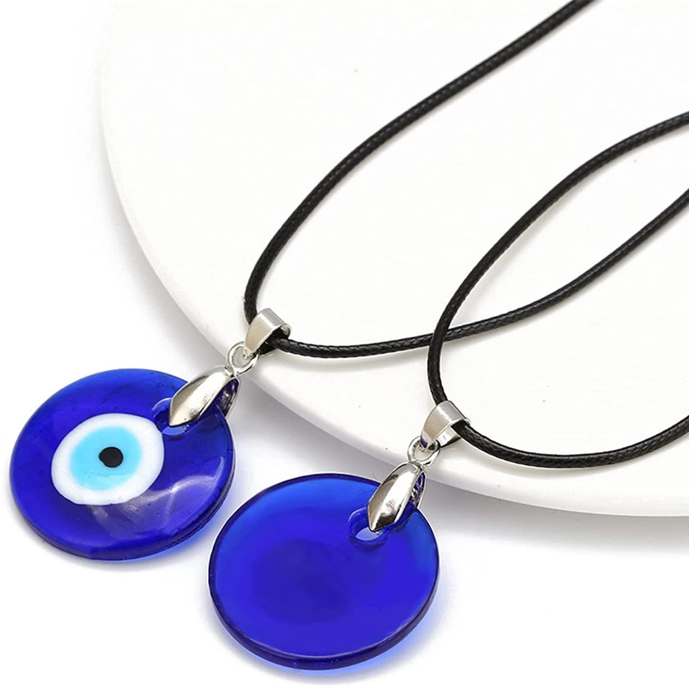 Blue Turkish Evil Eye Pendant Necklace For Women Men Baby, Devil Greek Eye Jewelry On The Neck, Hamsa, Nazar, Evil Eye Necklaces 3