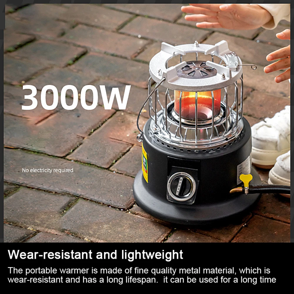 

Warmer Winter Outdoor Heaters Portable Heating Stoves Multifunctional Water-Heater for Camping Fishing Tent Warming Equipment