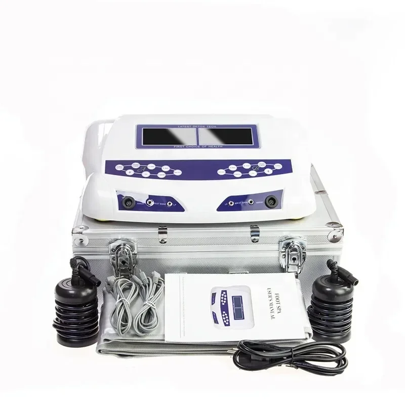 

HK-805D LCD Professional Dual Ion Detox Ionic Foot Bath Spa Clean Machine