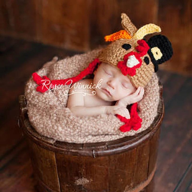 Thanksgiving Turkey Headband for Adults and Kids Festive Knit Hat for Holiday Party Cosplay Costume Fun Props Accessory