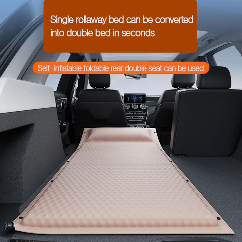 Car single bed Car rear inflatable bed suv trunk flatbed car mattress car sleeping device