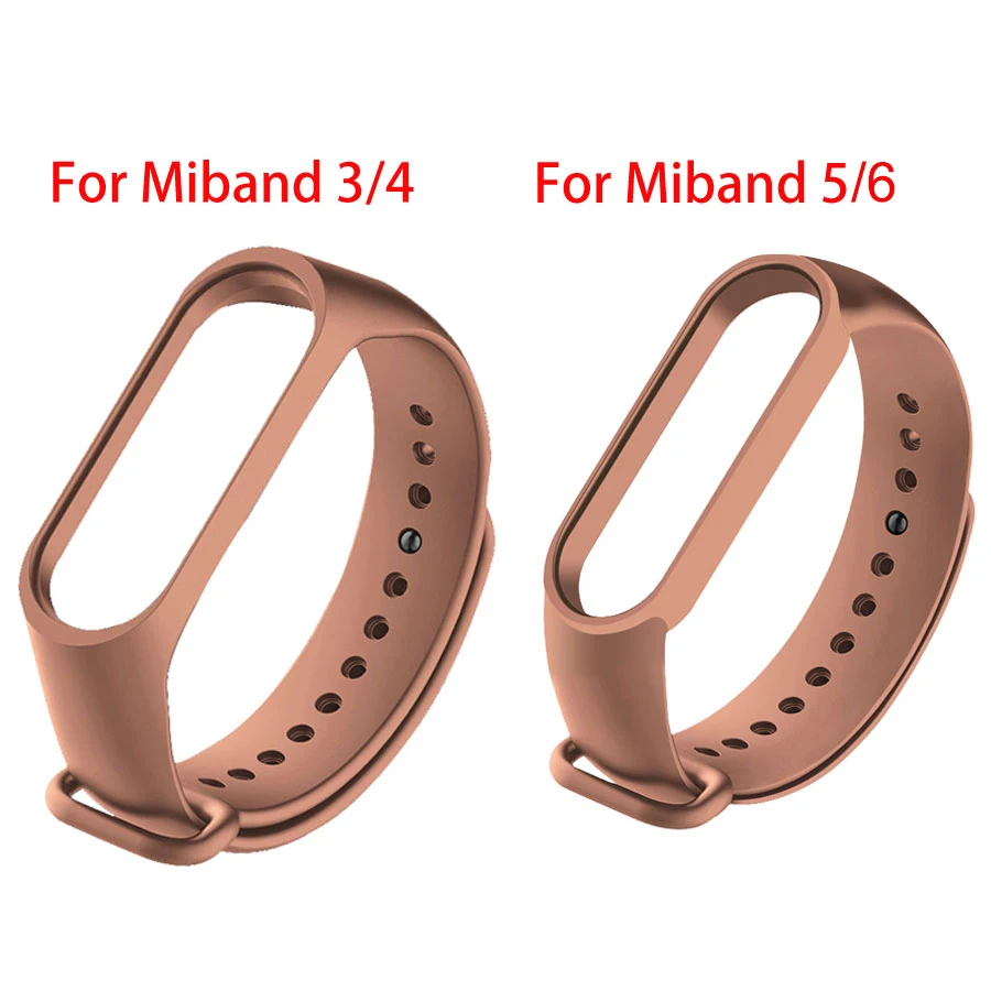 Silicone Watch Strap Colors Bracelet for Xiaomi Mi Band 7 6 5 Sport Strap Watch Silicone Wrist Strap For Xiaomi Mi band 5 6 Bracelet Miband 4 3