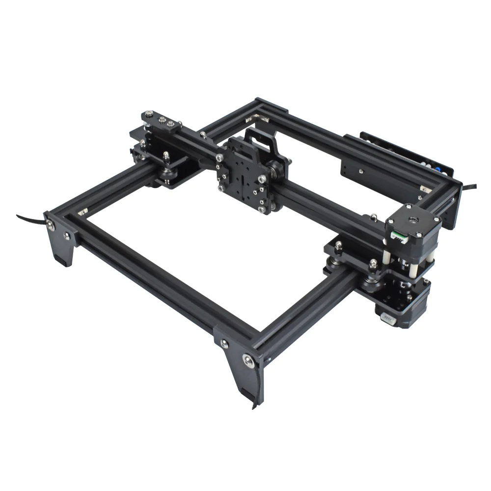 Laser Engraver Cutter Mini Wood Cutting Engraving Machine Router for 5W/10W/20W/30W/40W/80W Laser Module Easy for Size Extension