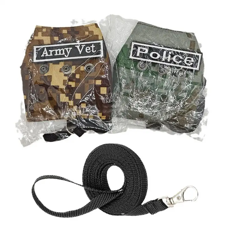 Leopard Gecko Harness Traction Rope For Reptiles Escape Proof Adjustable Lizard Bearded Dragon Reptiles Harness For Walking