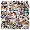 10/30/50/100PCS Mix Cartoon Anime Stickers Naruto Jujutsu Kaisen Attack On Titan Decals DIY Laptop Phone Car Sticker for Kid Toy 1