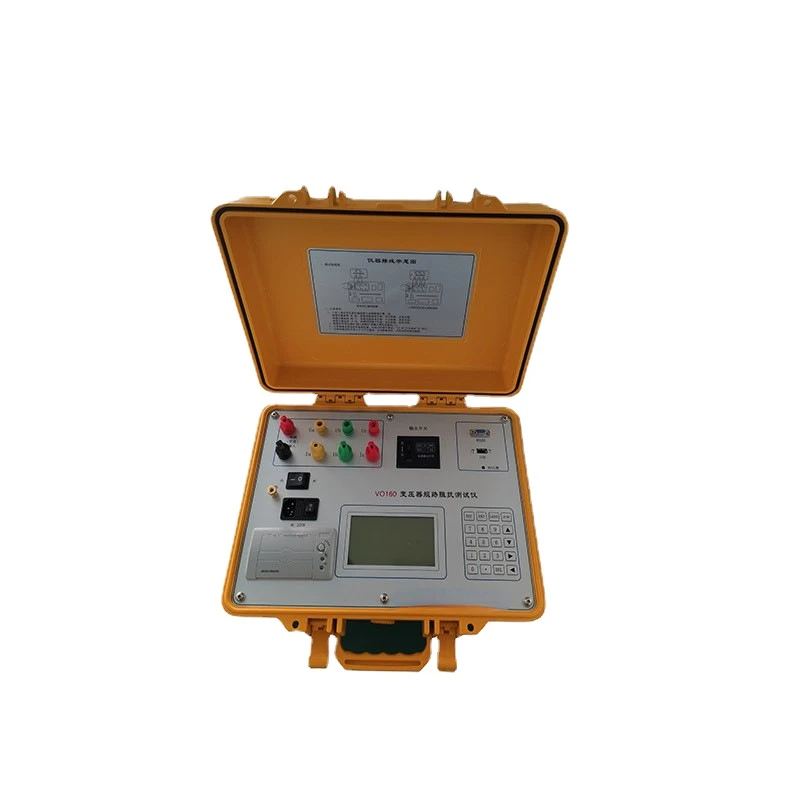 

Transformer Short Circuit Impedance Tester Winding Deformation Tester Manufacturer