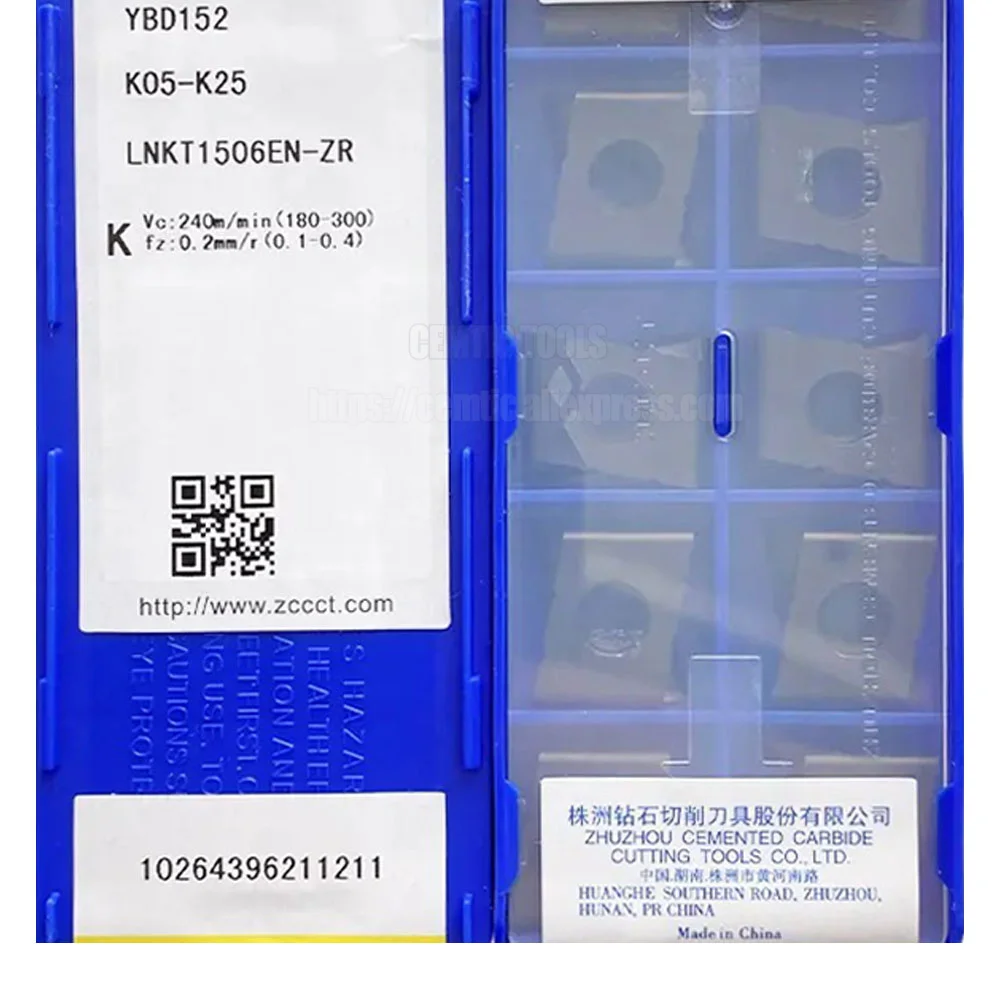 

ZCC LNKT1506EN-ZR YBD152 LNKT 1506EN ZR 100% Original Brand CNC Blade