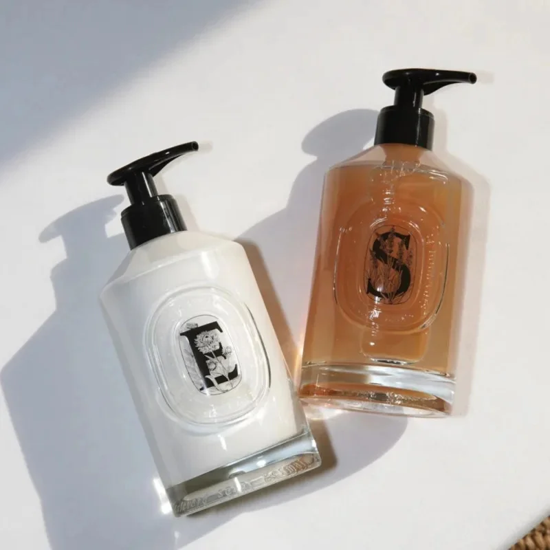 Diptyques Liquid Hand Soap Hand Cream Exfoliator Hand Care Set 350ml Cleaning And Hydration Women Skincare Hand Care Creams Set 6