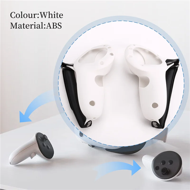 Meta Quest 3 컨트롤러 커버용 Halo 스트랩 Quest 3 액세서리 A용 렌즈 캡 차광, 코 패드 및 페이스 커버