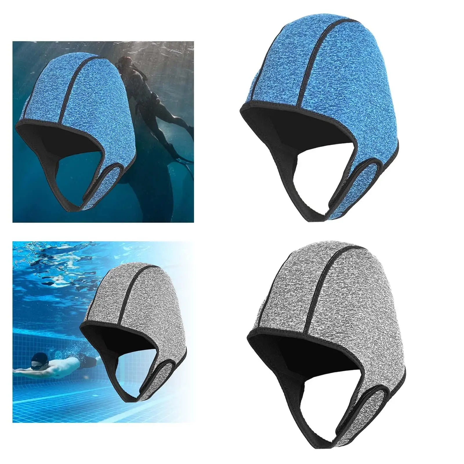 2mm Neoprene Hood Scuba Diving Hood Comfort Keep Warm Swimming Cap Thermal