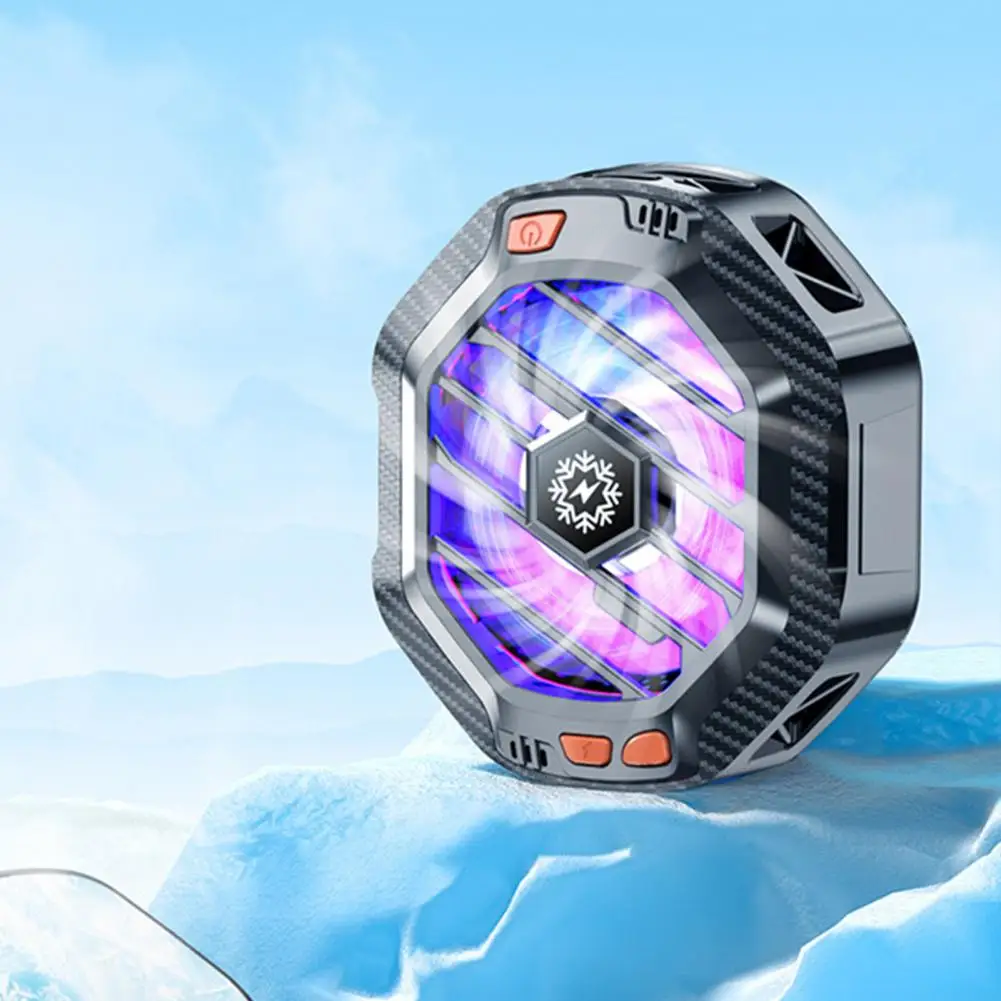 Mobile Phone Cooler Enhanced System for Mobile Phones Efficient Mobile Phone Solutions Silent Semiconductor Radiator with Rgb