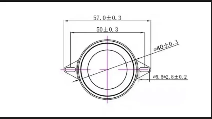 1Pairs GHXAMP 1.5 inch 40MM repair For Harman Kardon AURA STUDIO 1 2 Generation Speaker Units Folding angle 2OHM