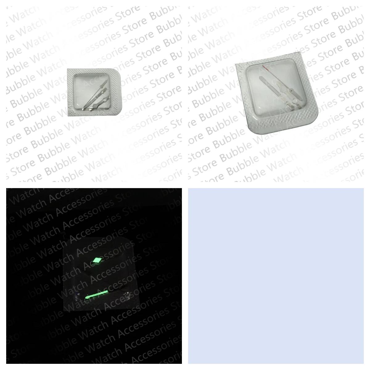 

Stainless Steel Silver Red With Green Luminous Hands Fit For 2824 Movement Longines CONQUEST Series Mechanical wristwatch