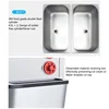 Electric Soft Ice Cream Machine Commercial Kitchen Appliances Three Flavors Big Output 220V 110V 4