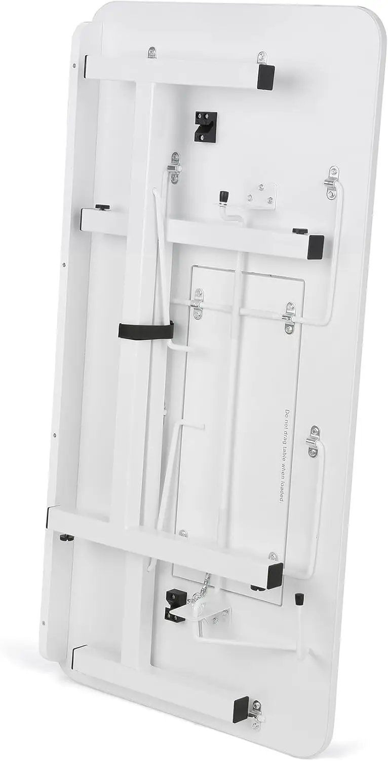 601 Gidget I Sew-Much-More Folding Sewing, Cutting, Quilting, and Craft Table, Portable with Lift, White