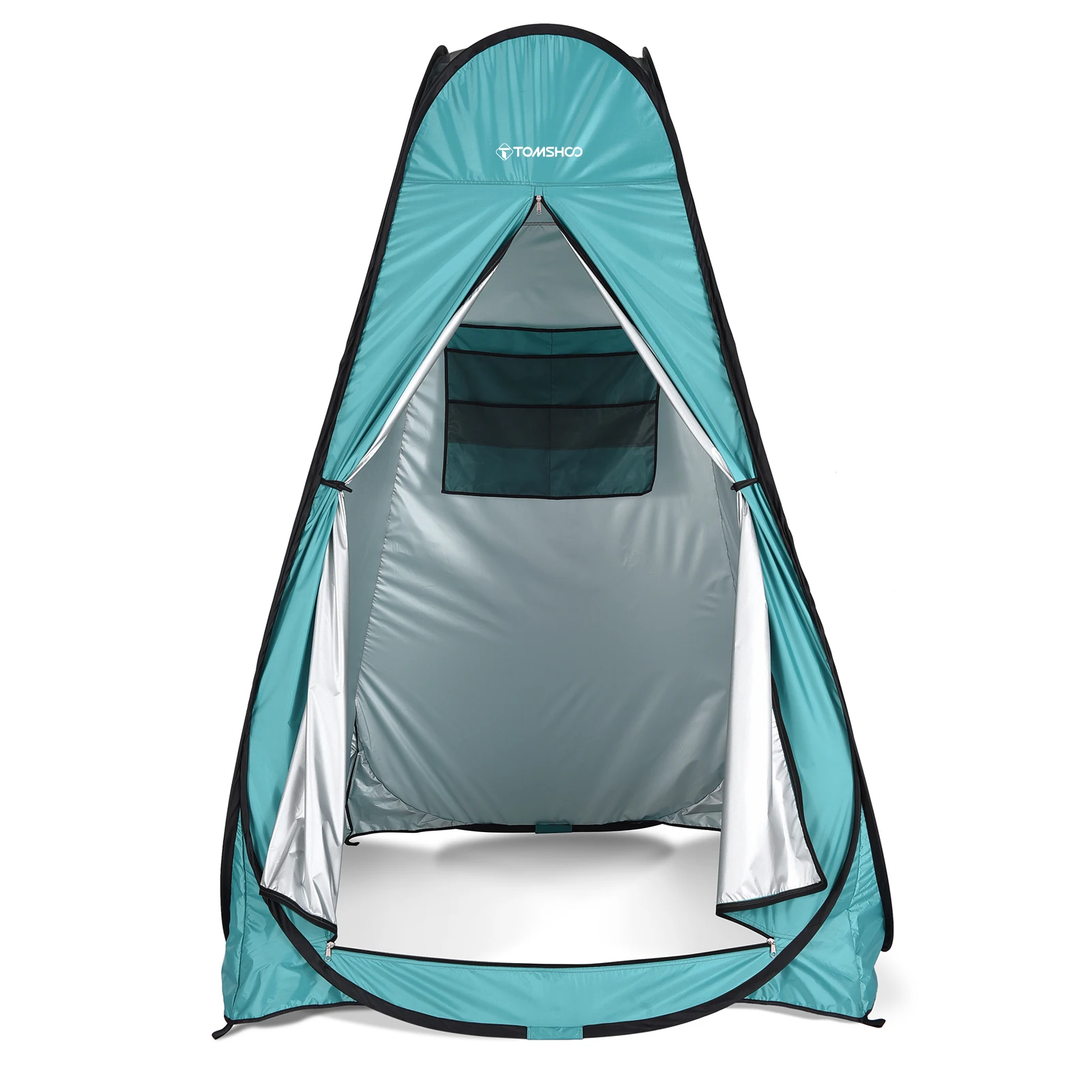 TOMSHOO Pop Up Shower Tent Changing Room Tent w Removable Rain Fly and
