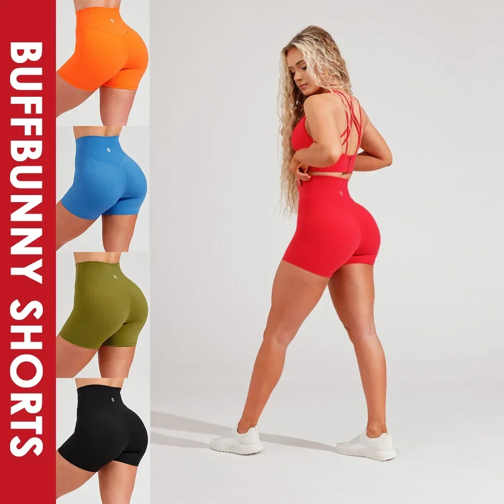 bunny Shorts Women Seamless Fitness Yoga High Quality Gym Workout Pants Sports Shorts Bunny Butt Gym Legging