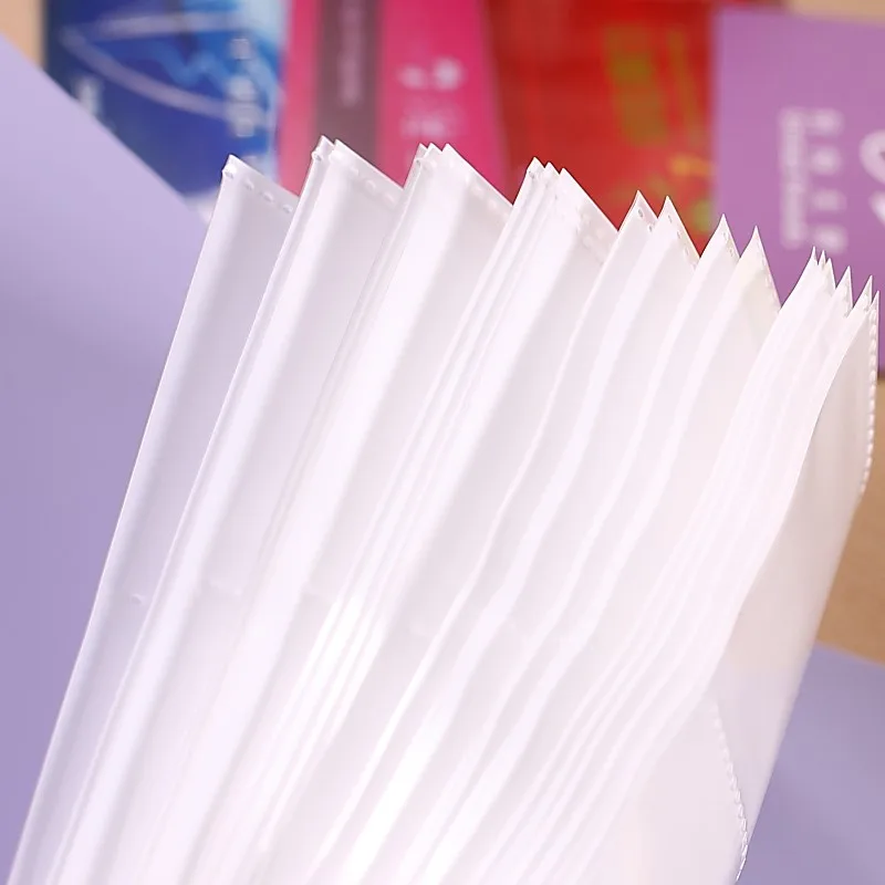 Large Capacity Card Stock 120 Slots Business Name Card Organizer Book Holder Women Case Male School Office Supplies