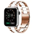 Rose gold white