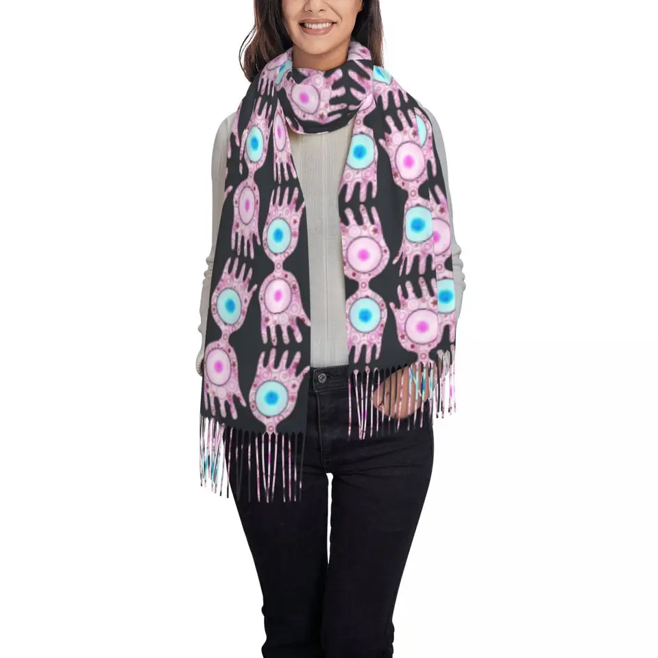 Sciarpa da esterno autunno Luna L-Lovegoods occhiali scialle Wrap