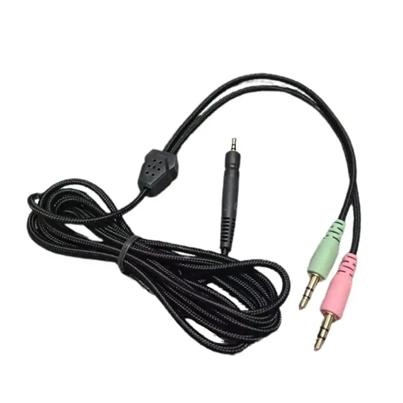 

Прочный сменный кабель UNP для ПК ПК 373D, игровые наушники GSP350. Долговечный и надежный шнур гарнитуры.