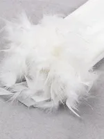 Vero Sinly Feathery Sheath Dress 6