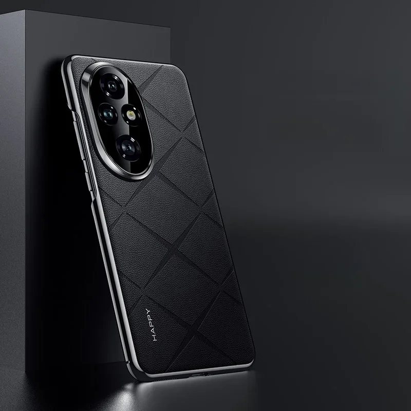 Fashionable Ultra-Thin Leather + PC Camera Protection Cover