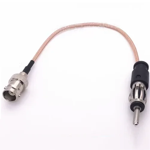 

Q9 BNC Female to car antenna plug FM car CD navigation radio MP3 modified antenna audio connection cable