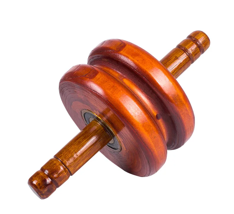 Wooden Ab Wheel Crunch Trainer 3