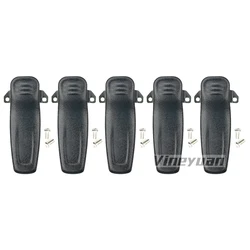 Durable Belt Clip for Digital Radio with Secure Fastening (5PCS)