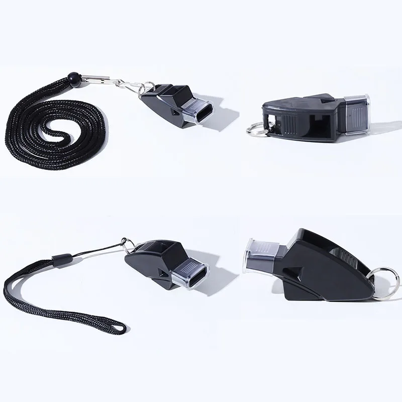 Sports Whistle Soccer Basketball Referee Plastic Survival Tool 1Pcs