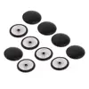 10Pcs Artificial Leather Covered Upholstery Buttons Sewing Crafts 25mm Round 2