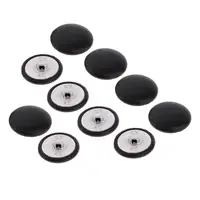 10Pcs Artificial Leather Covered Upholstery Buttons Sewing Crafts 25mm Round 2